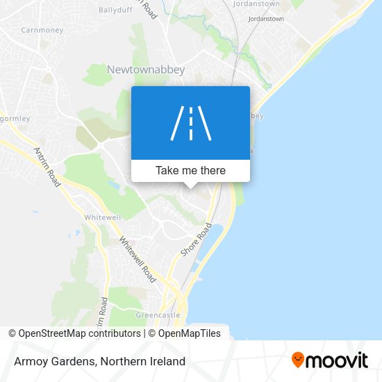 Armoy Gardens map