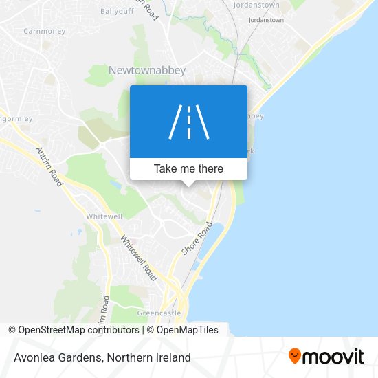 Avonlea Gardens map