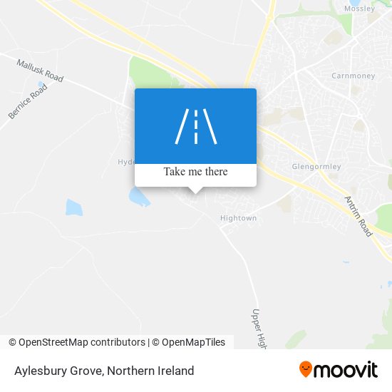 Aylesbury Grove map