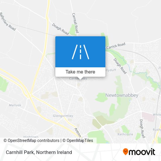 Carnhill Park map