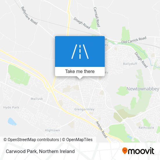 Carwood Park map