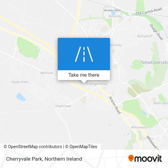 Cherryvale Park map