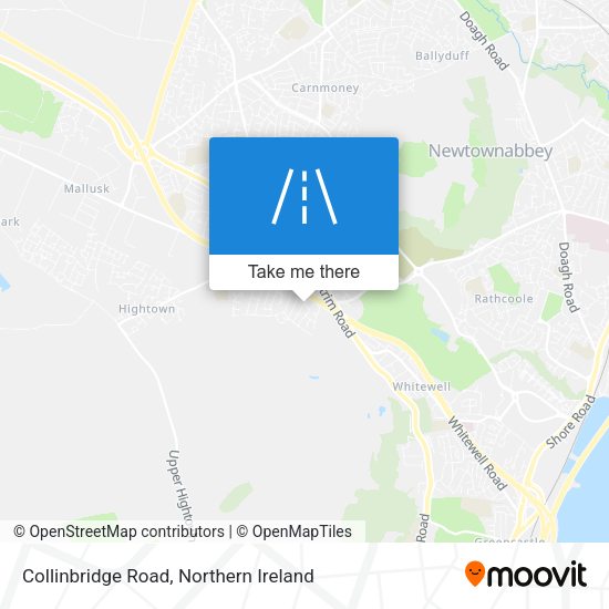 Collinbridge Road map