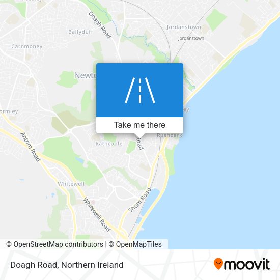 Doagh Road map