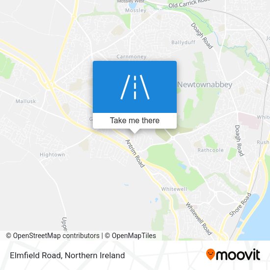 Elmfield Road map