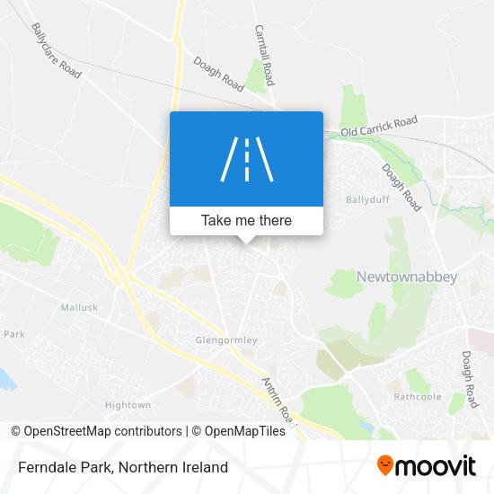 Ferndale Park map