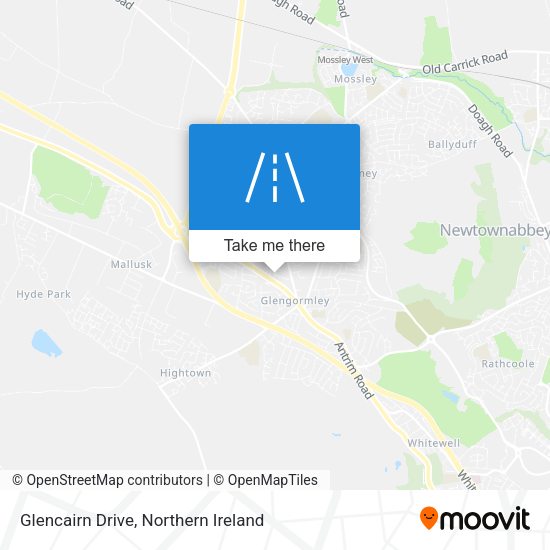 Glencairn Drive map