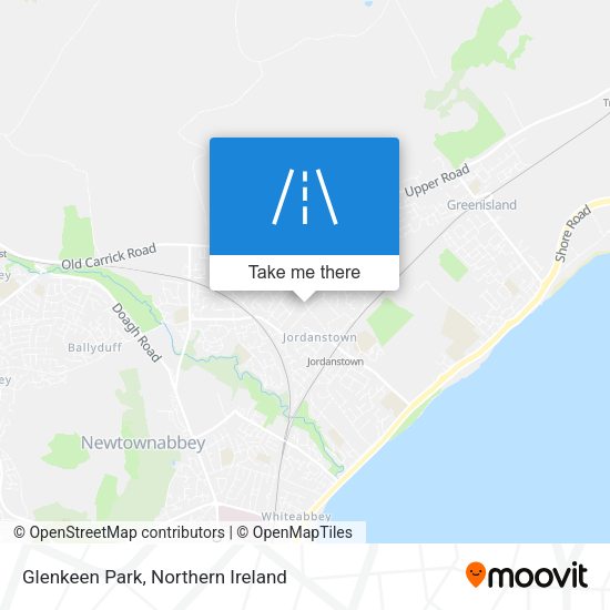 Glenkeen Park map