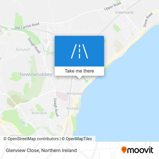 Glenview Close map