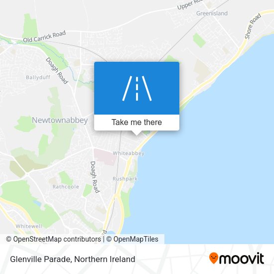 Glenville Parade map