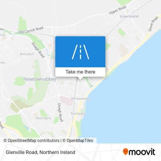 Glenville Road map