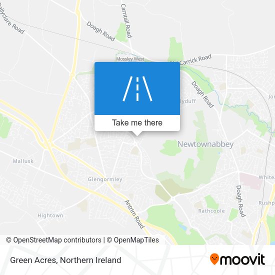 Green Acres map