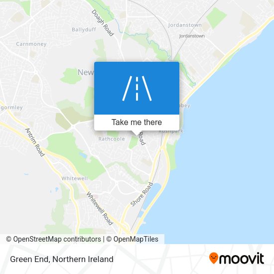 Green End map