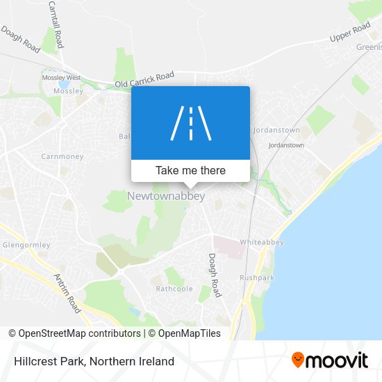 Hillcrest Park map