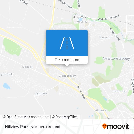 Hillview Park map