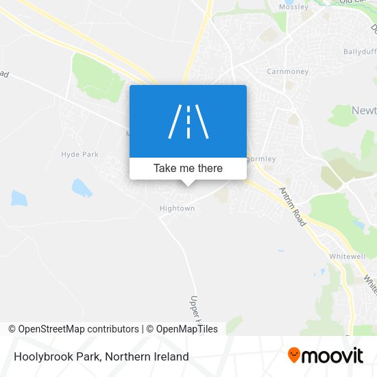 Hoolybrook Park map