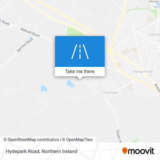 Hydepark Road map