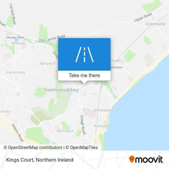 Kings Court map