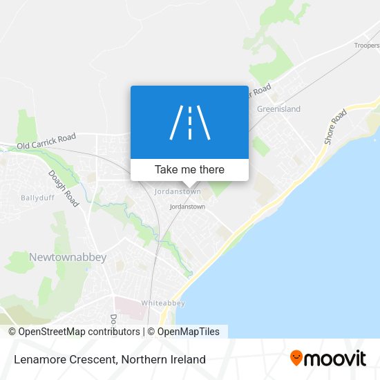 Lenamore Crescent map