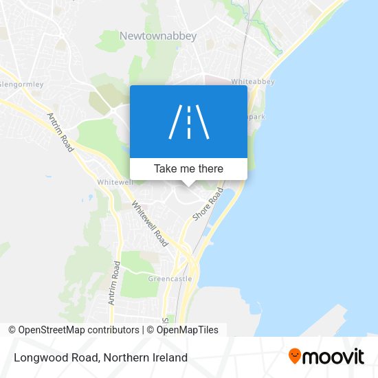 Longwood Road map