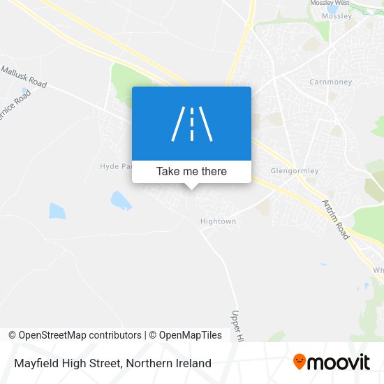 Mayfield High Street map