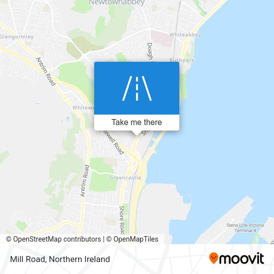 Mill Road map