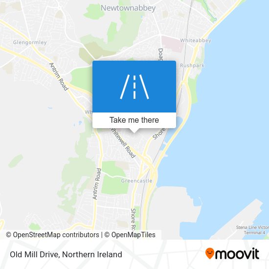 Old Mill Drive map