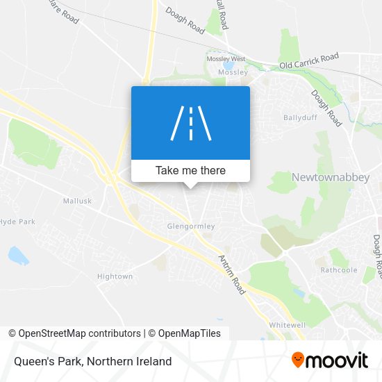 Queen's Park map