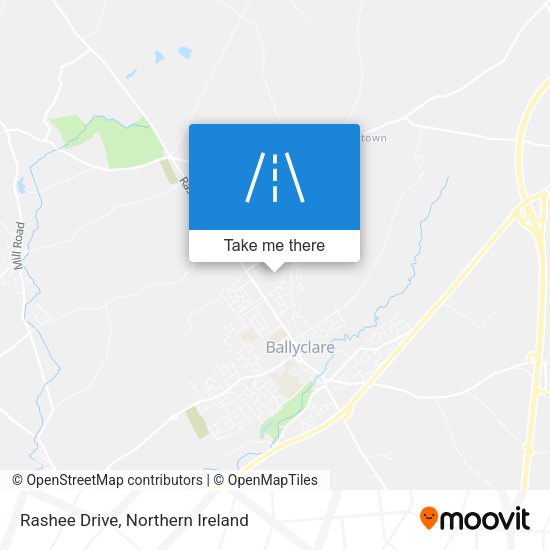 Rashee Drive map