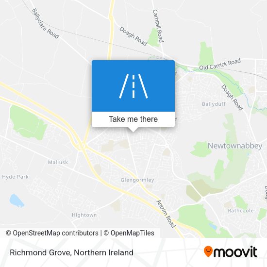 Richmond Grove map