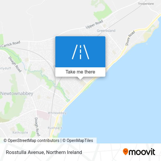 Rosstulla Avenue map
