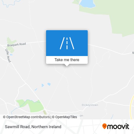 Sawmill Road map