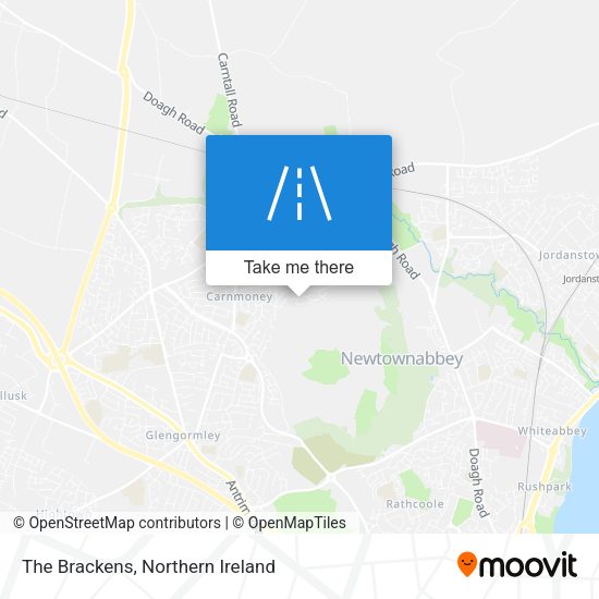 The Brackens map