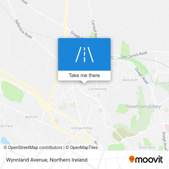 Wynnland Avenue map