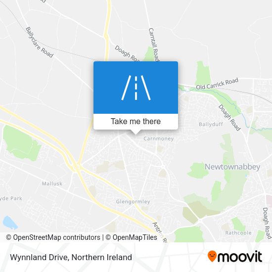 Wynnland Drive map