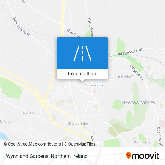 Wynnland Gardens map