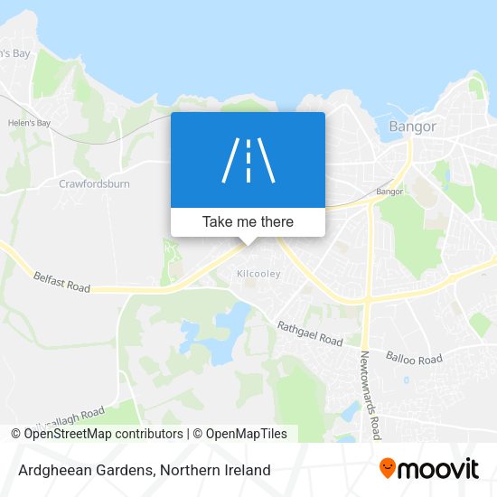 Ardgheean Gardens map