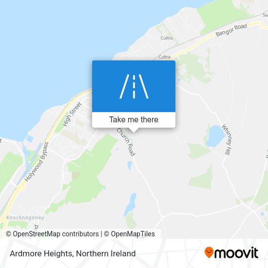 Ardmore Heights map