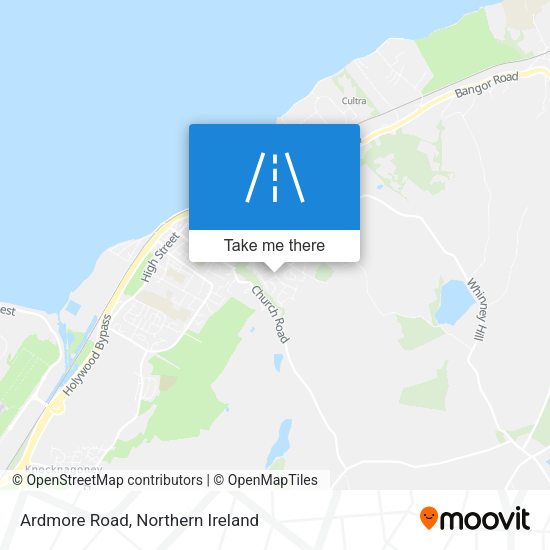 Ardmore Road map