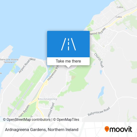 Ardnagreena Gardens map