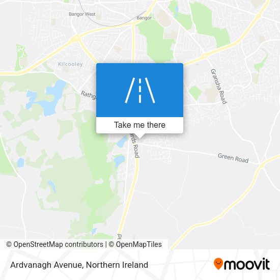 Ardvanagh Avenue map