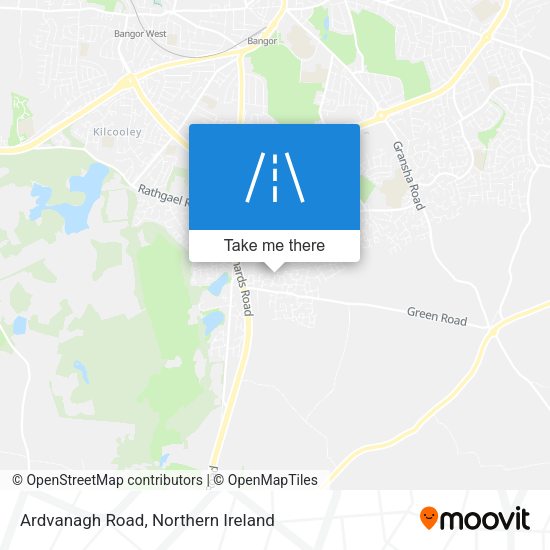 Ardvanagh Road map