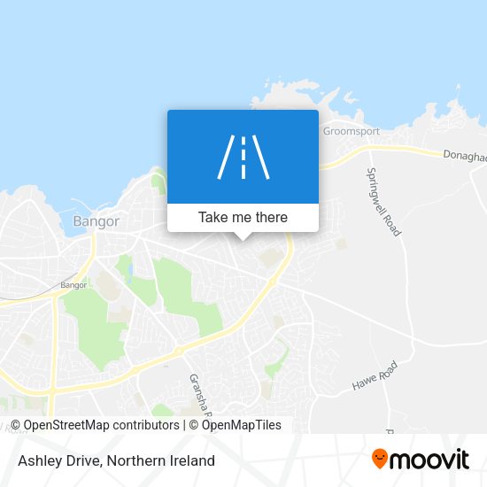 Ashley Drive map