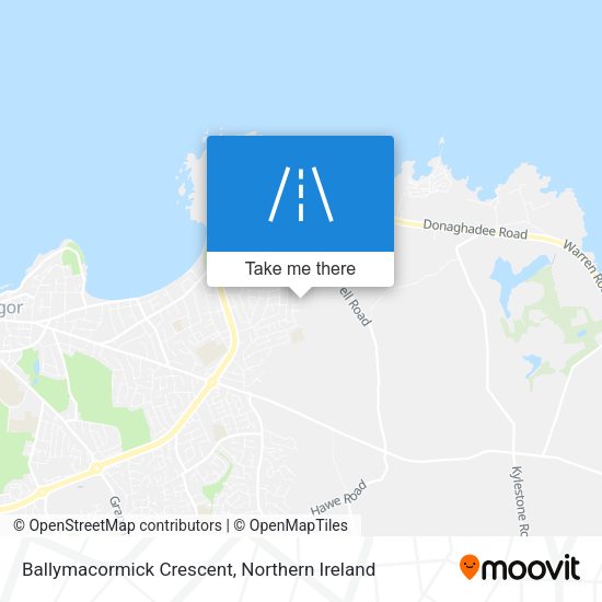 Ballymacormick Crescent map