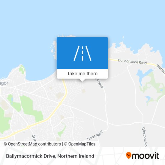 Ballymacormick Drive map