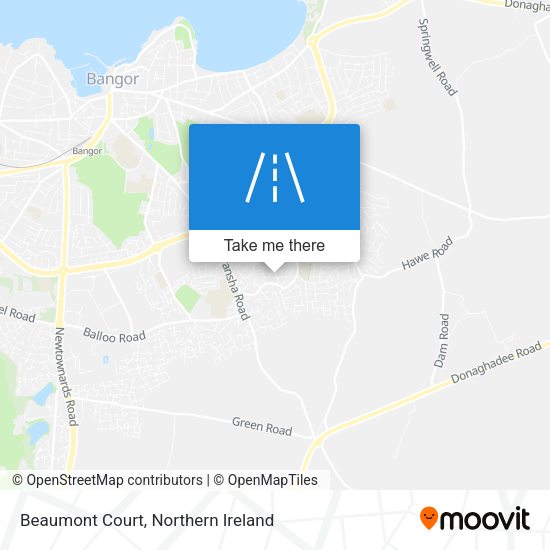 Beaumont Court map