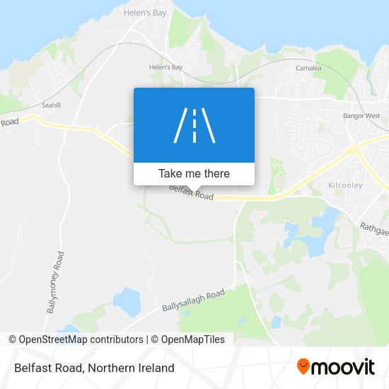 Belfast Road map
