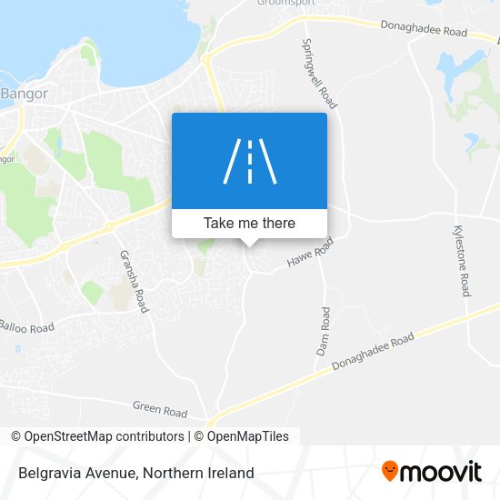 Belgravia Avenue map