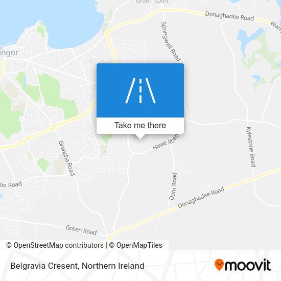 Belgravia Cresent map