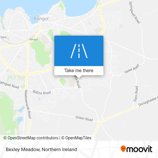 Bexley Meadow map